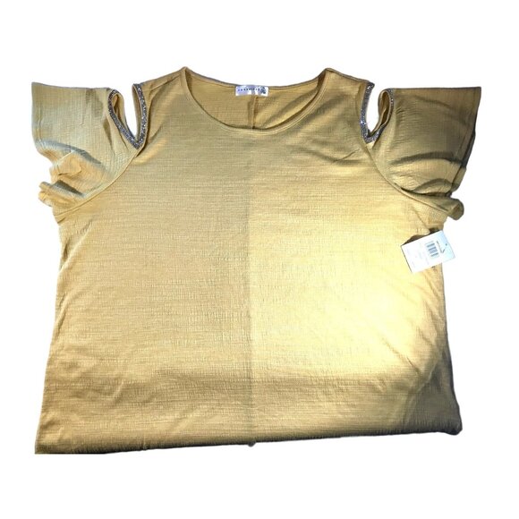 SUNBEAM RETROLOGY T-SHIRT DROP SHOULDER 2XL CUTE SUMMER TOP RHINESTONE BLING - Picture 1 of 6